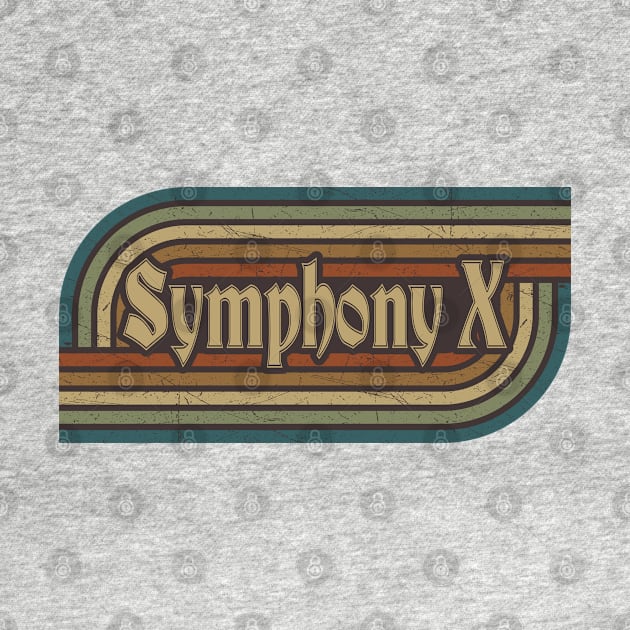 Symphony X Vintage Stripes by paintallday